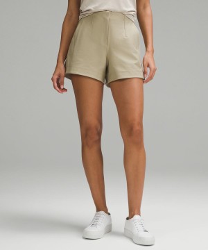 Lululemon Utilitech Relaxed-Fit High-Rise 3.5" Kurze Hose Damen Khaki | 0976MQYUN