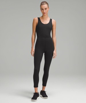 Lululemon Wunder Train 25" Body Damen Schwarz | 7901UIPHK