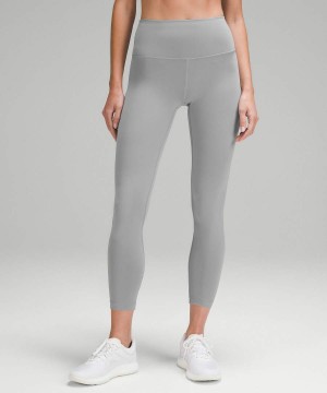 Lululemon Wunder Train High-Rise 25" Leggings Damen Grau | 2304XOAPQ