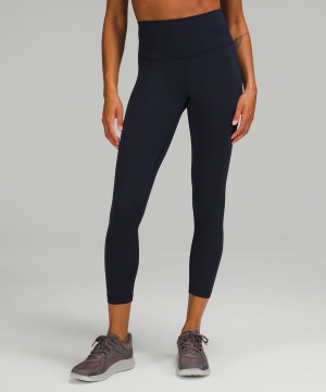 Lululemon Wunder Train High-Rise 25" Leggings Damen Navy | 9517BLGFJ