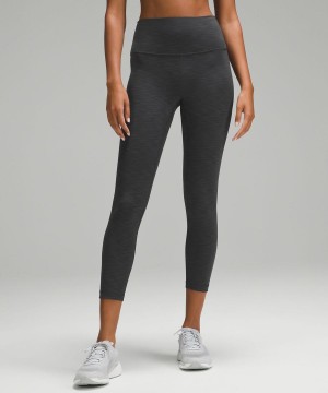 Lululemon Wunder Train High-Rise 25" Leggings Damen Tiefesgrau | 0618GOYCK