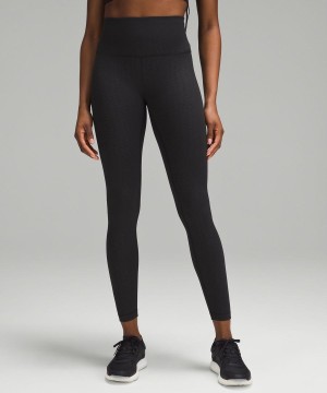 Lululemon Wunder Train High-Rise 28" Leggings Damen Schwarz | 3908SNLAH