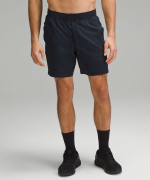 Lululemon Zeroed In Linerless 7" Kurze Hose Herren Navy | 4108YSWGT