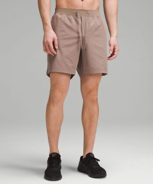 Lululemon Zeroed In Linerless 7" Kurze Hose Herren Khaki | 2759ZOQFV