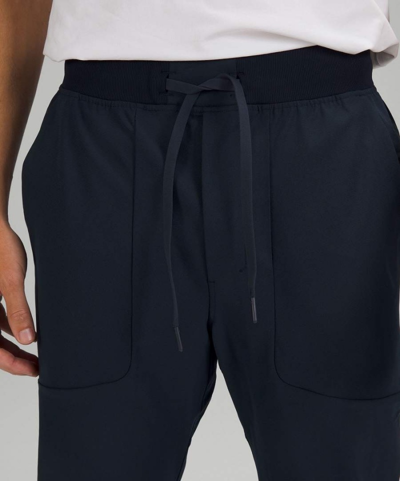 Lululemon ABC Shorter Jogginghose Herren Navy | 1253PHLZI