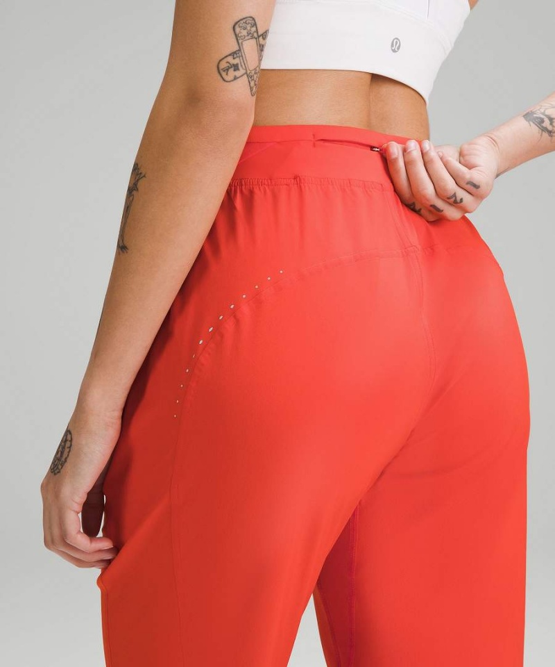 Lululemon Adapted State High-Rise Airflow Jogginghose Damen Orange | 1984YSRWM