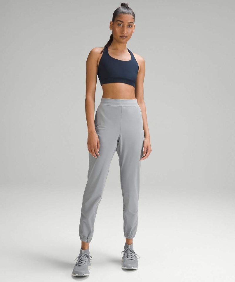 Lululemon Adapted State High-Rise Full Length Jogginghose Damen Grau | 2486KLHVJ