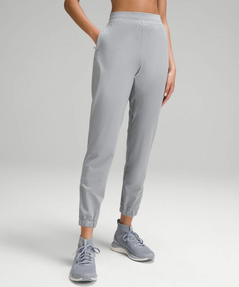 Lululemon Adapted State High-Rise Full Length Jogginghose Damen Grau | 2486KLHVJ