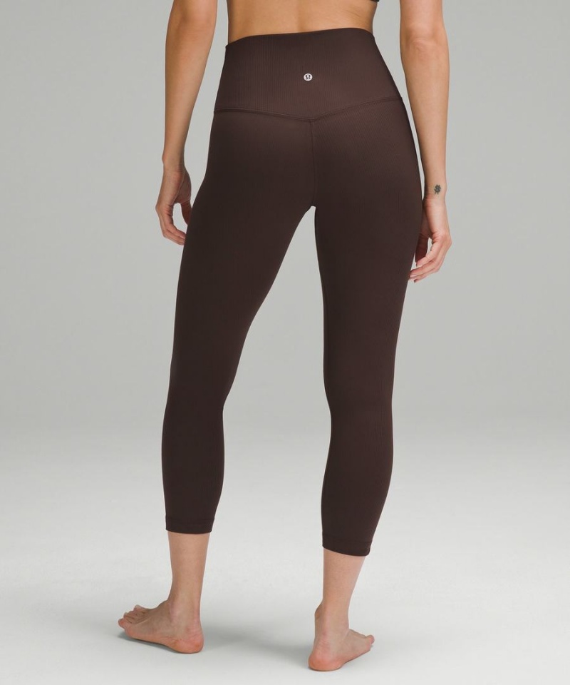 Lululemon Align™ High-Rise Gerippt Crop 23