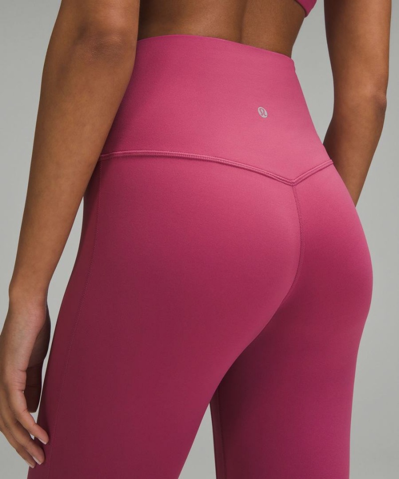 Lululemon Align™ High-Rise Mini-Flared Extra Kurzes Leggings Damen Lila | 6435SZOIY