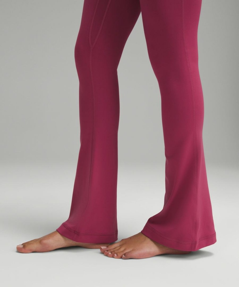 Lululemon Align™ High-Rise Mini-Flared Extra Kurzes Leggings Damen Lila | 6435SZOIY