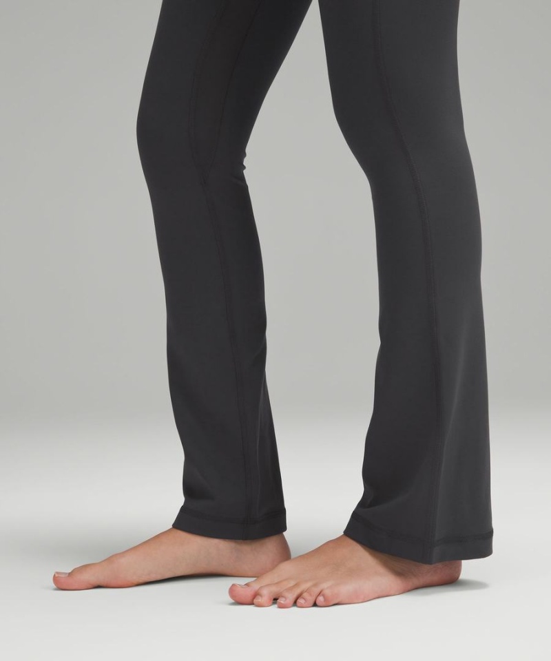 Lululemon Align™ High-Rise Mini-Flared Extra Kurzes Leggings Damen Tiefesgrau | 6415LWNYH