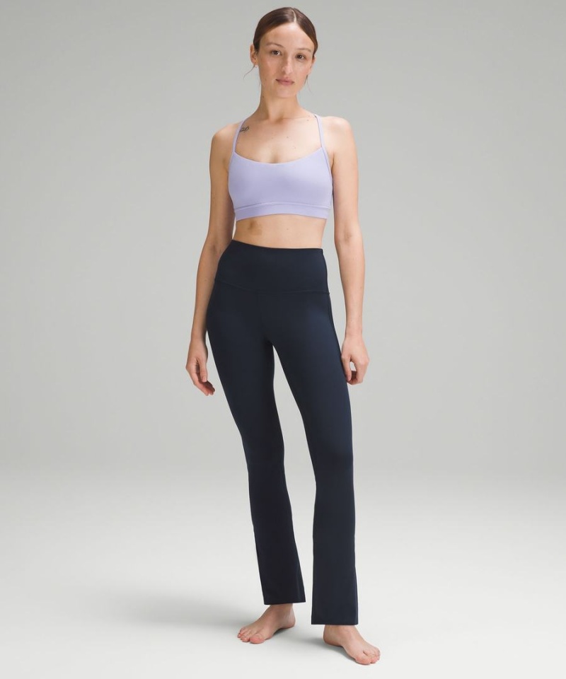 Lululemon Align™ High-Rise Mini-Flared Extra Kurzes Leggings Damen Navy | 2534RFWYQ