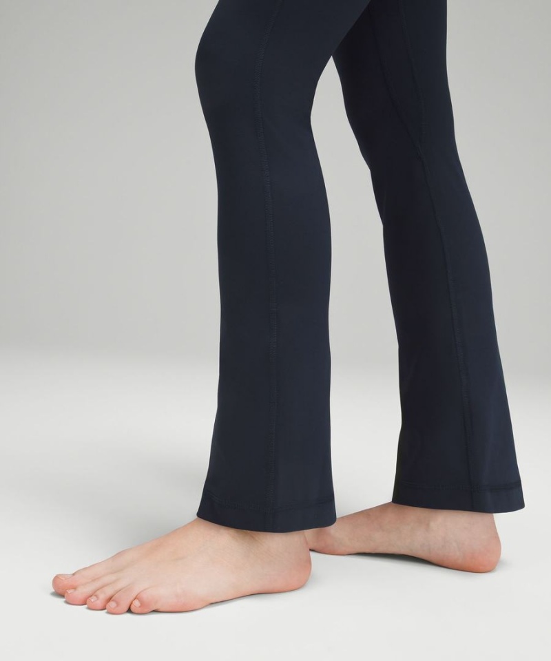 Lululemon Align™ High-Rise Mini-Flared Extra Kurzes Leggings Damen Navy | 2534RFWYQ