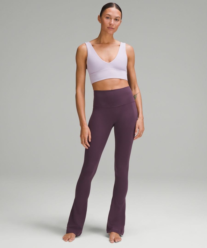 Lululemon Align™ High-Rise Mini-Flared Regular Leggings Damen Lila | 2890FGEYK