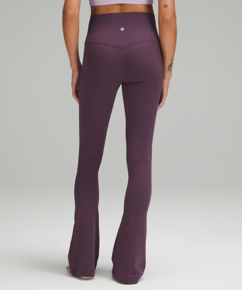 Lululemon Align™ High-Rise Mini-Flared Regular Leggings Damen Lila | 2890FGEYK