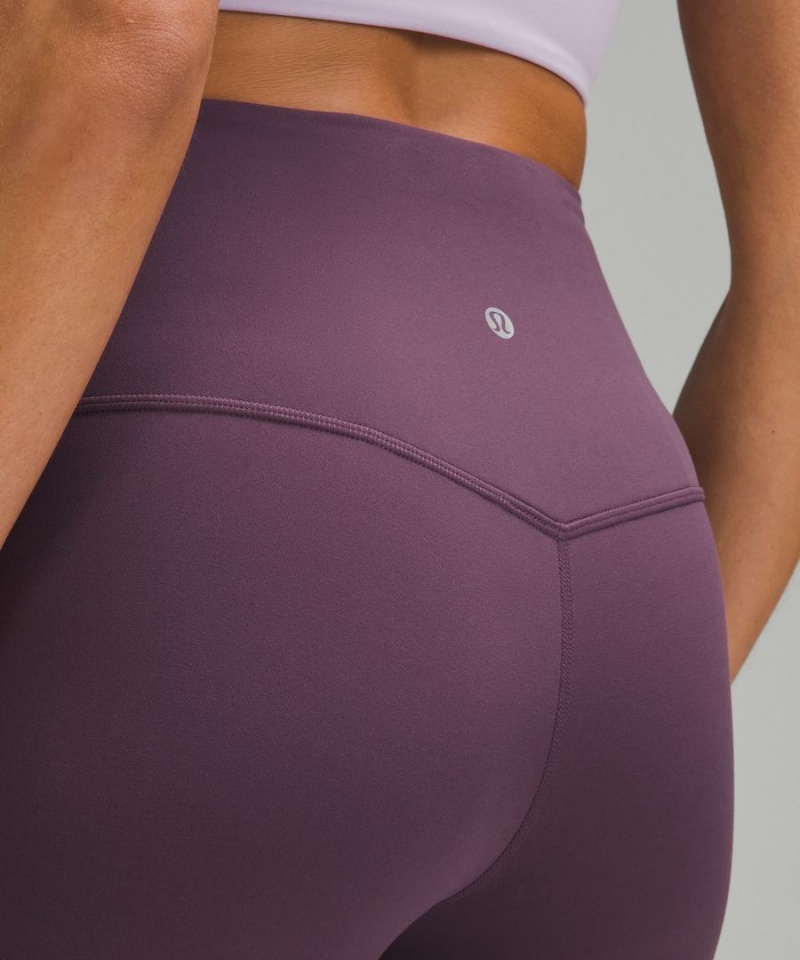 Lululemon Align™ High-Rise Mini-Flared Regular Leggings Damen Lila | 2890FGEYK