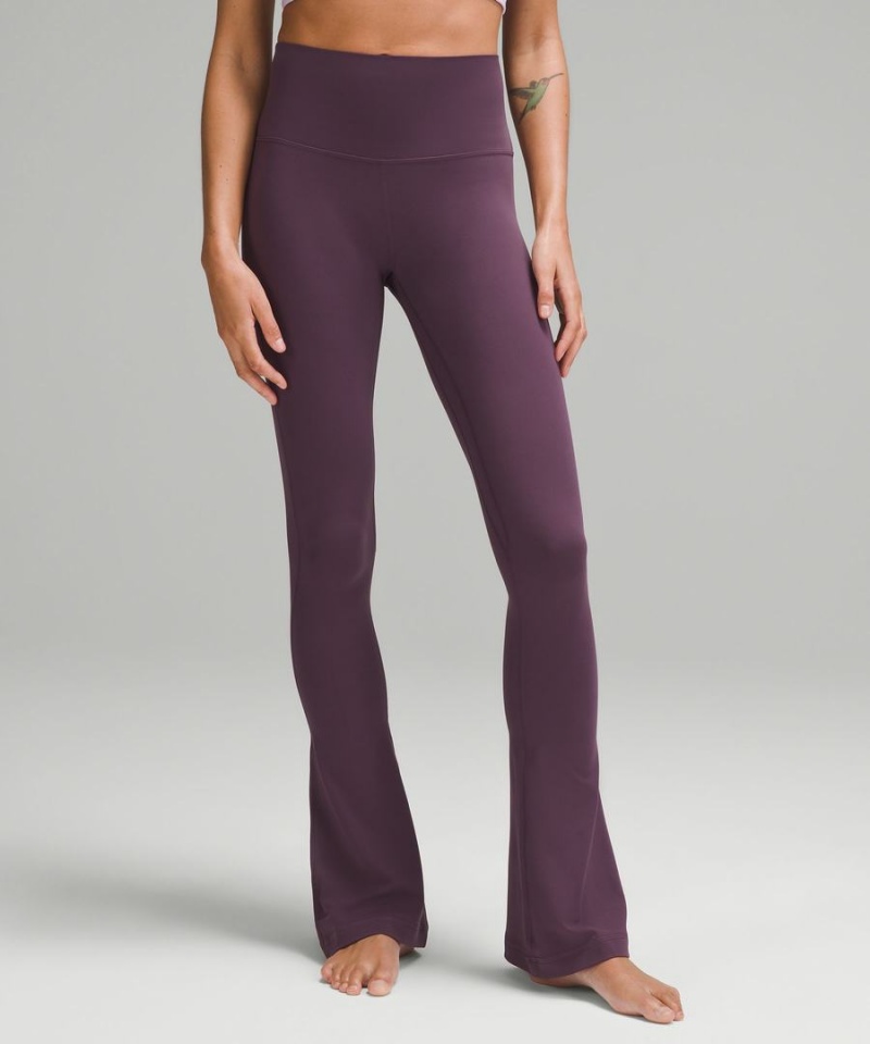 Lululemon Align™ High-Rise Mini-Flared Regular Leggings Damen Lila | 2890FGEYK