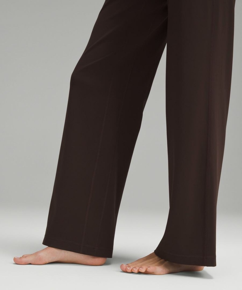 Lululemon Align™ High-Rise Weite-Leg Regular Leggings Damen Schokolade | 1765JEOUL