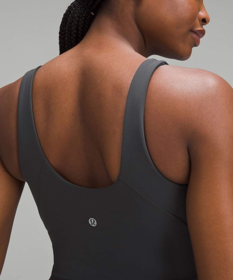 Lululemon Align™ Light Support, C/D Cup Tanktop Damen Tiefesgrau | 9028FOJIV