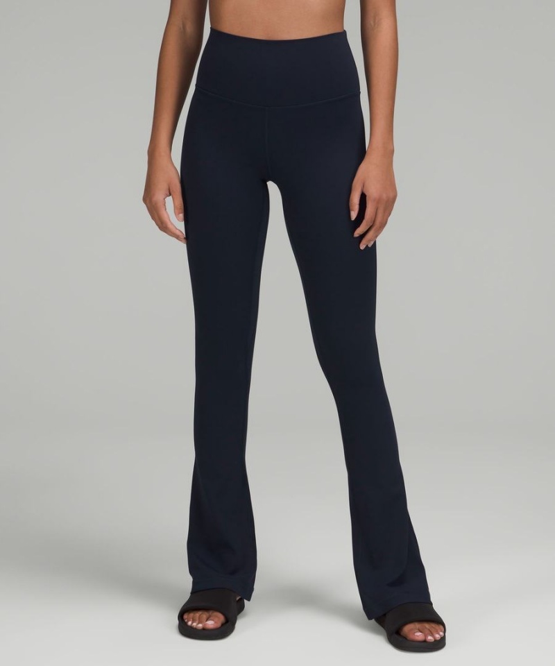 Lululemon Align™ Mini-Flared Hohe Leggings Damen Navy | 0279WLUBO