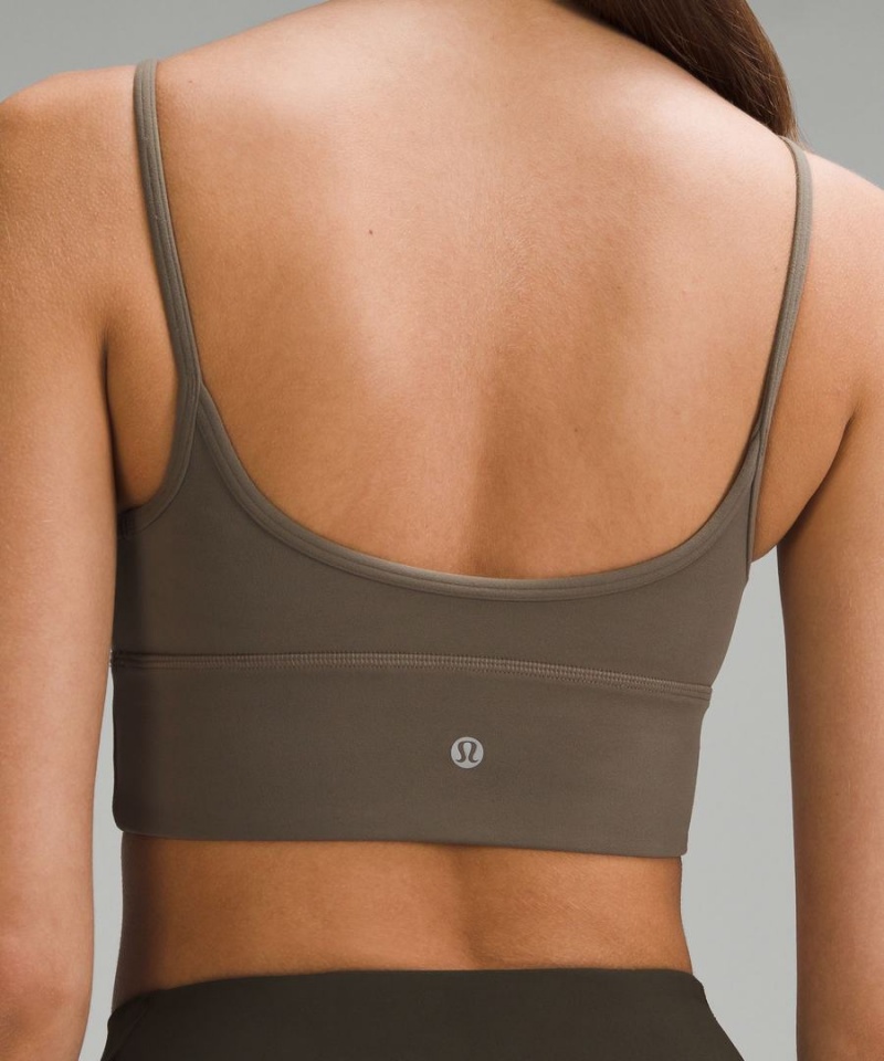 Lululemon Align™ Sweetheart Bra Light Support, A/B Cup Sport BH Damen Grau | 4591VYOWE