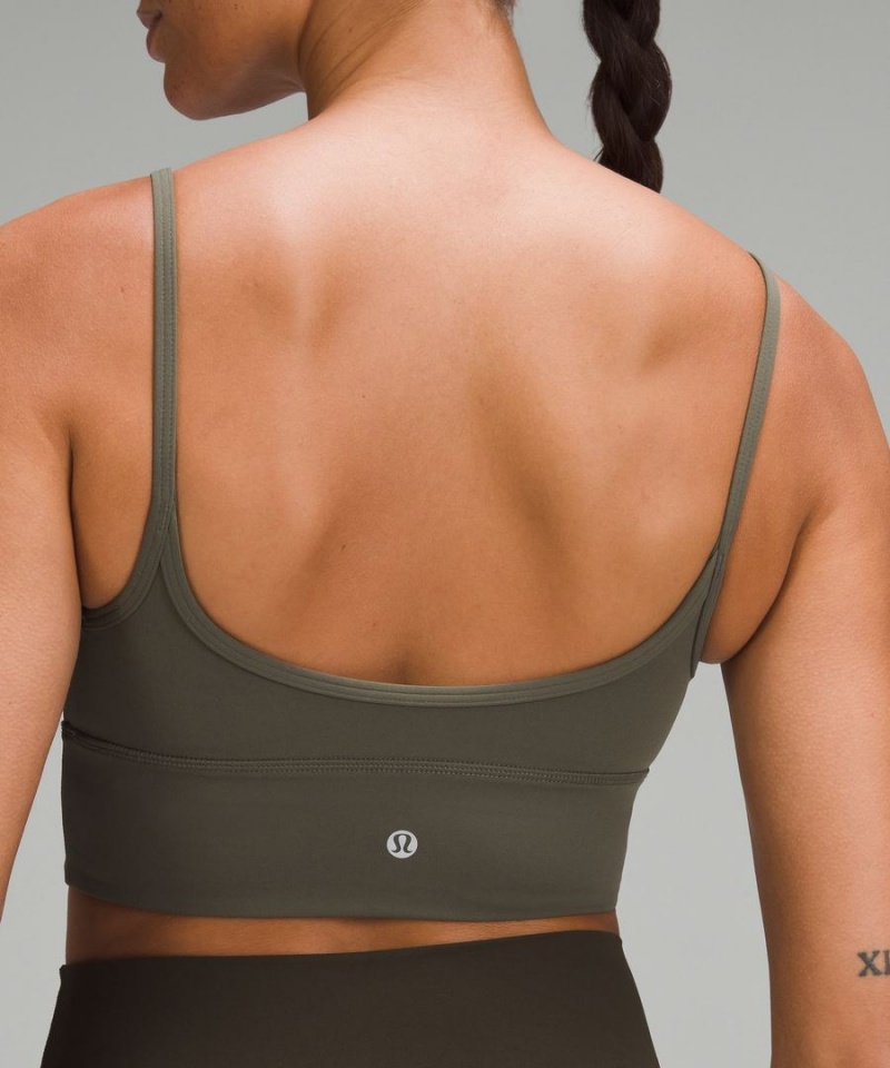 Lululemon Align™ Sweetheart Bra Light Support, A/B Cup Sport BH Damen Grün | 9325AFBUH