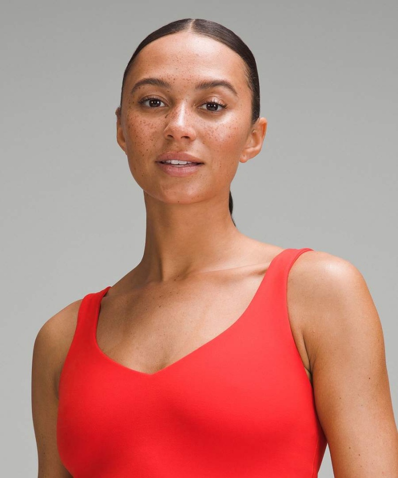 Lululemon Align™ Tanktop Damen Rot | 6328QOGAV