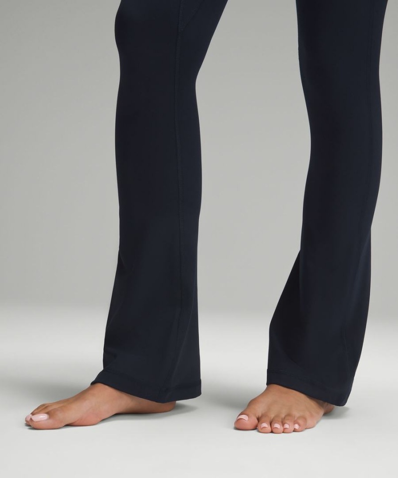 Lululemon Align™ V-Taille Mini-Flared Leggings Damen Navy | 7934ZKBLS