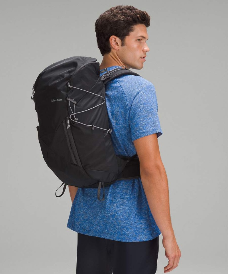 Lululemon All Sport 28L Rucksäcke Herren Schwarz Schwarz Tiefesgrau | 5318LEXNW