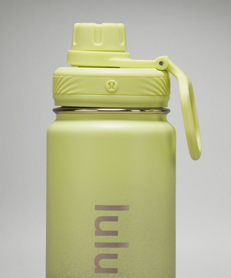 Lululemon Back to Life Sport Bottle 24oz Shine Wasserflaschen Damen Grau | 3792MOPVN