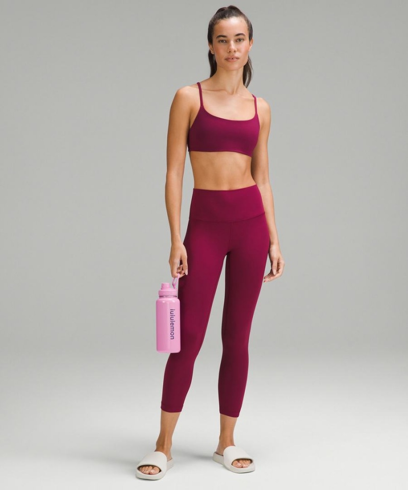 Lululemon Back to Life Sport Bottle 32oz Shine Wasserflaschen Damen Lila | 1856JZVAB