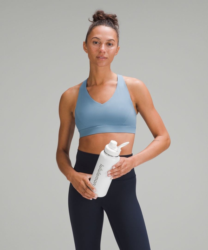 Lululemon Back to Life Sport Bottle 32oz Wasserflaschen Damen Weiß | 4670MQZVJ