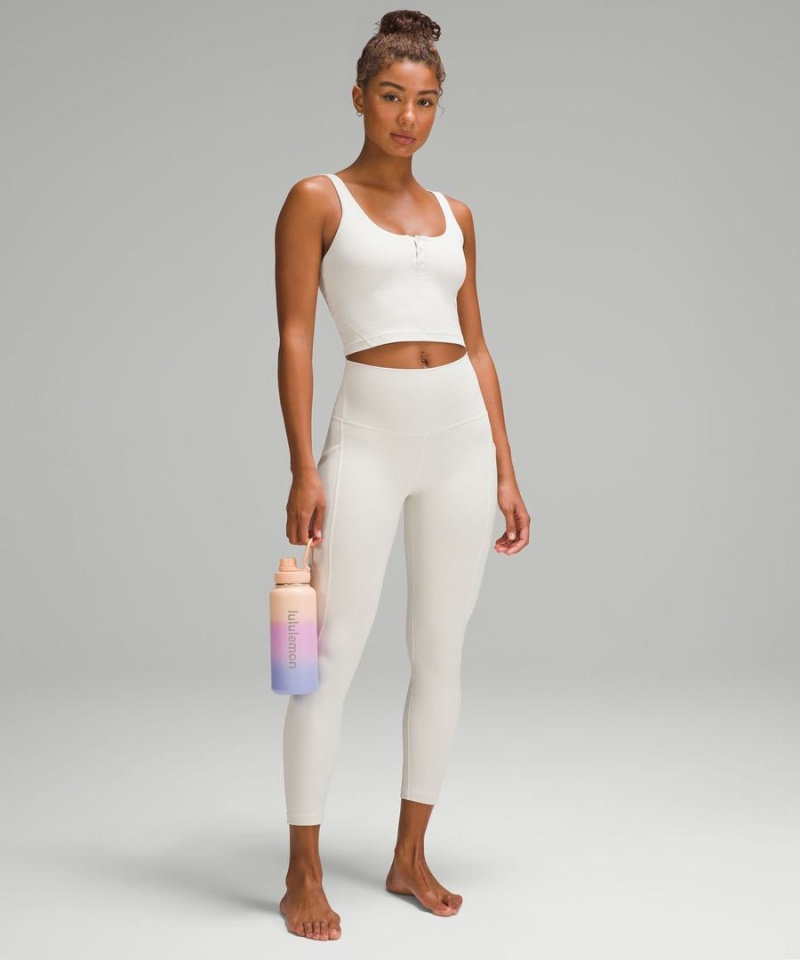 Lululemon Back to Life Sport Bottle 32oz Wasserflaschen Damen Koralle Lila Lila | 5741IZVFJ