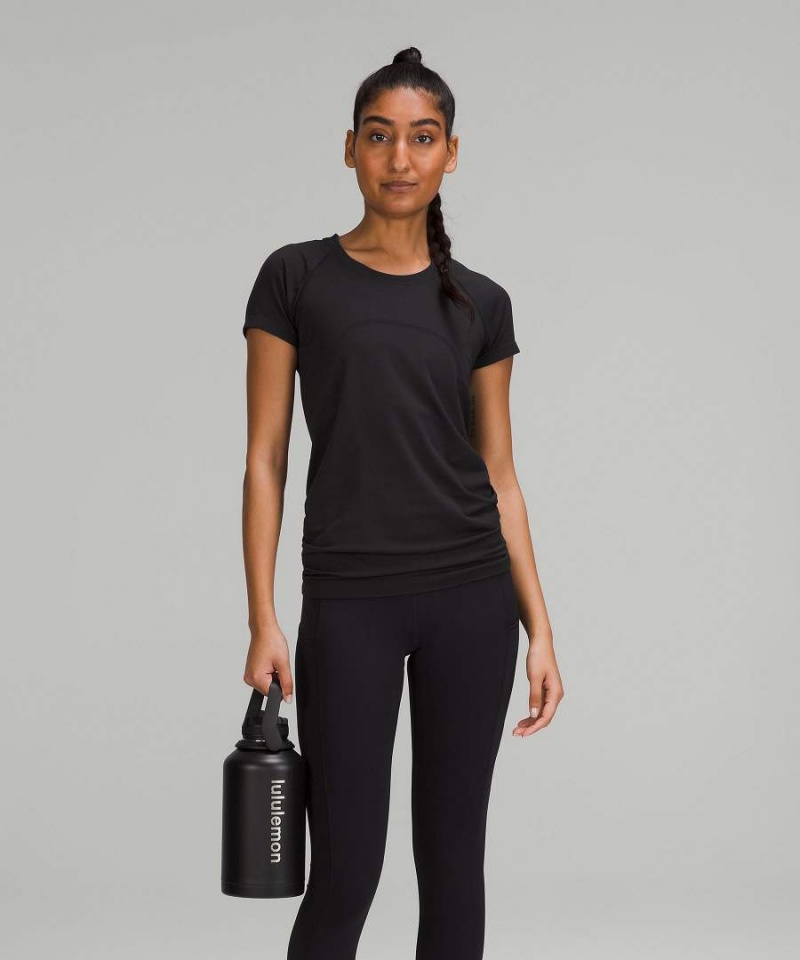 Lululemon Back to Life Sport Bottle 64oz Wasserflaschen Damen Schwarz | 1902YWFBM