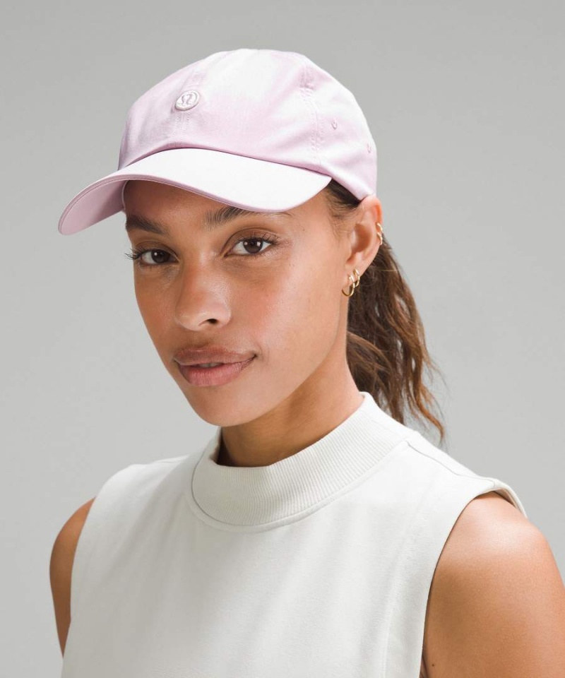 Lululemon Baller Soft Logo Hüte Damen Rosa Beige | 4031VNAQT