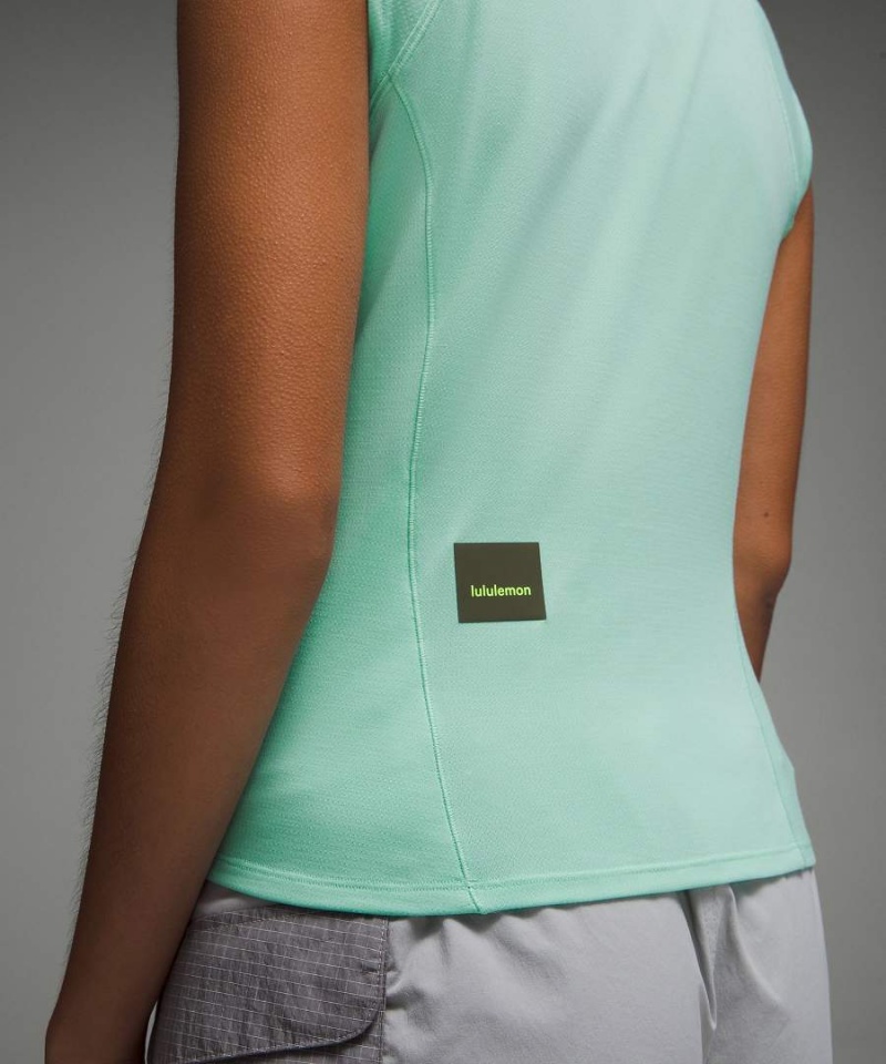 Lululemon Cap Sleeve Wandern Tanktop Damen Mintfarben | 6341POXRG