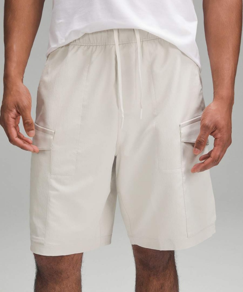 Lululemon Cargo Pocket Kurze Hose Herren Beige | 8307ERUIZ