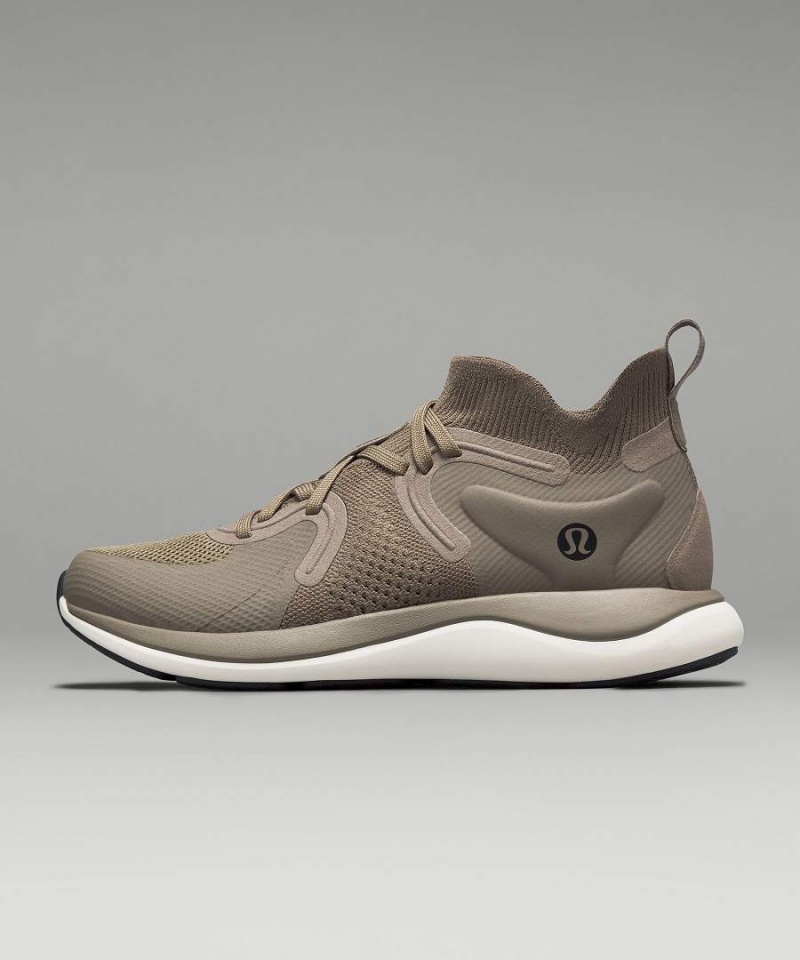 Lululemon Chargefeel 2 Mid Sneakers Damen Grau Schwarz Beige | 5102VAHIP