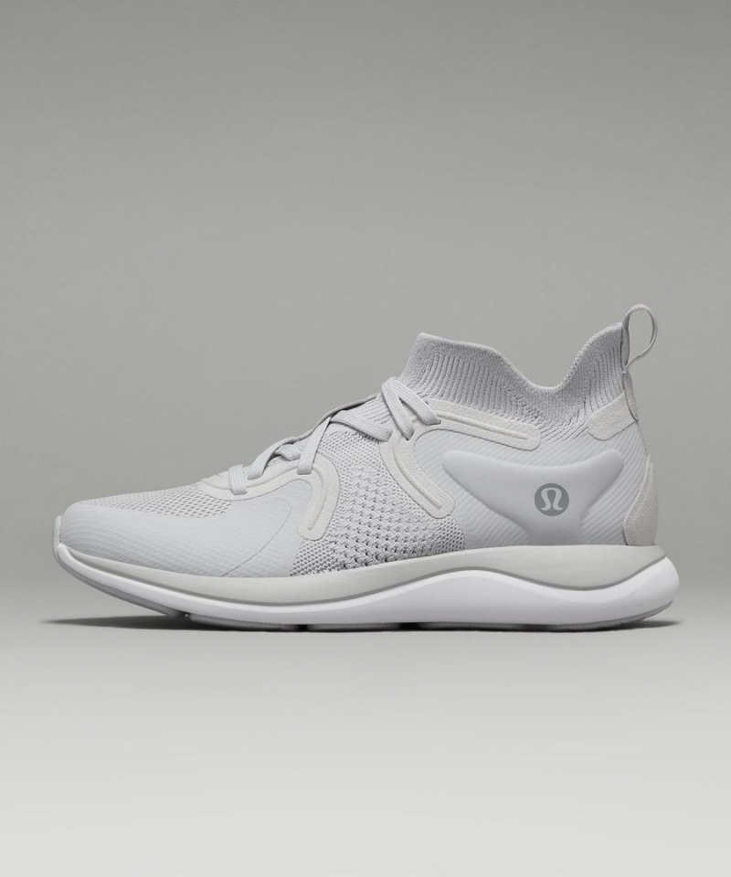 Lululemon Chargefeel 2 Mid Sneakers Damen Weiß Silber | 2713OAGTZ