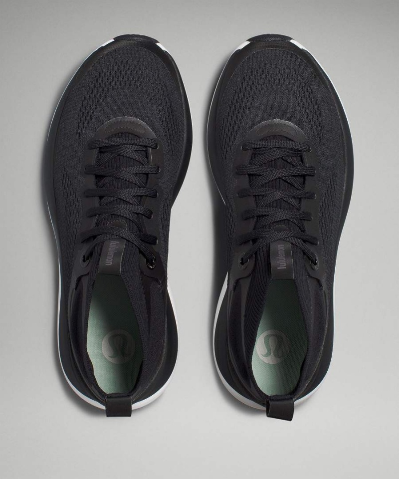 Lululemon Chargefeel Mid Sneakers Damen Schwarz Weiß | 0276LVABN