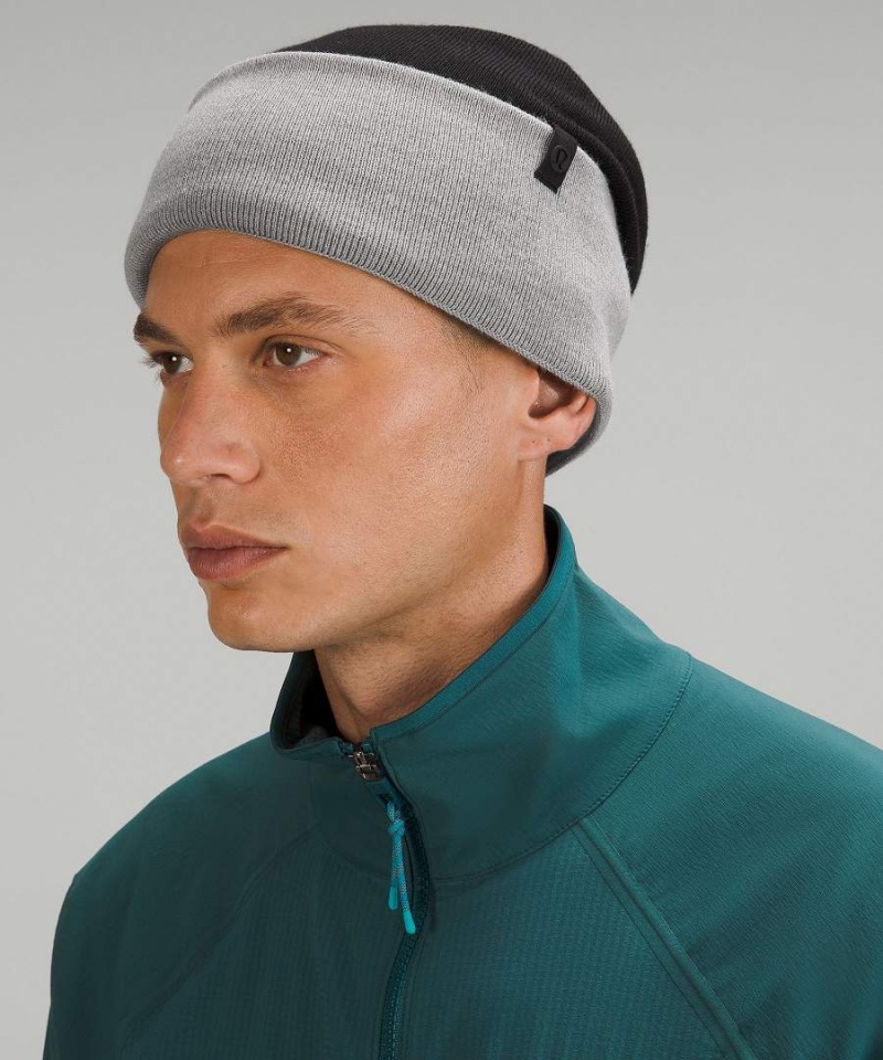 Lululemon Chill Fighter Mütze Herren Schwarz Grau | 3561BDPXU