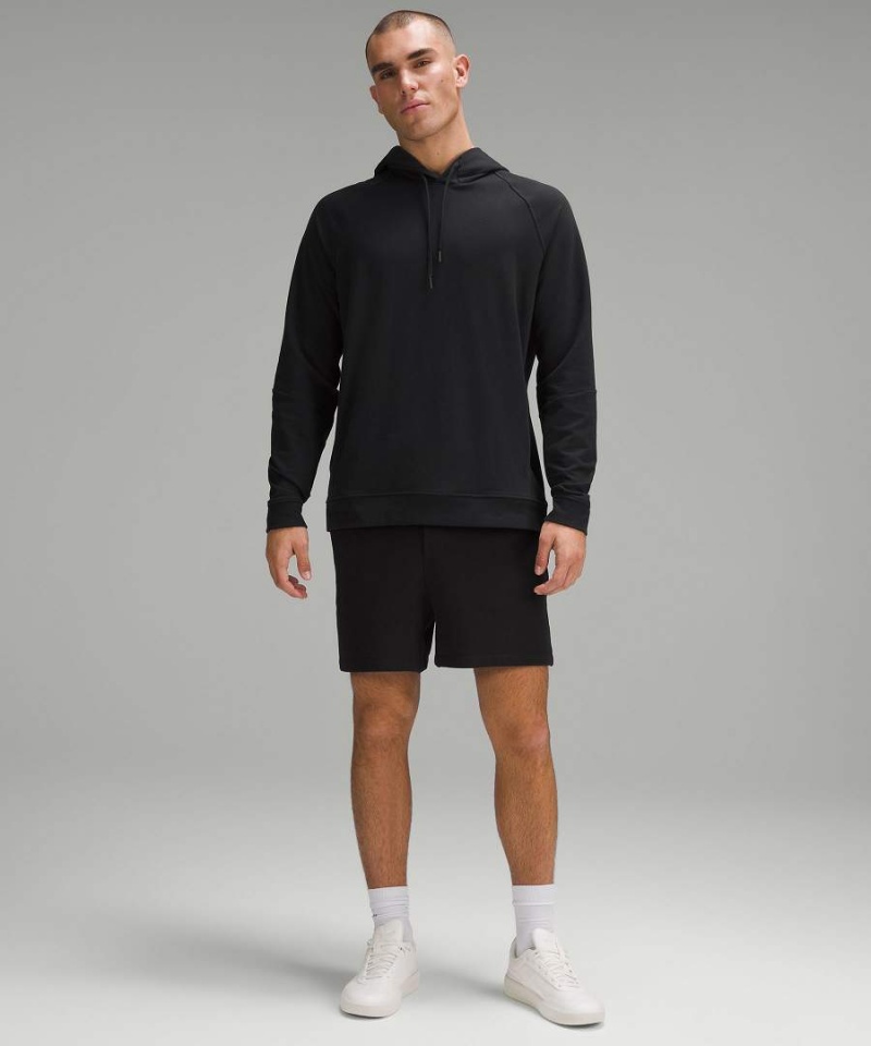 Lululemon City Sweat Pullover Hoodie Herren Schwarz | 1034EJKDI