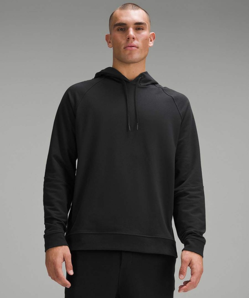 Lululemon City Sweat Pullover Hoodie Herren Schwarz | 1034EJKDI