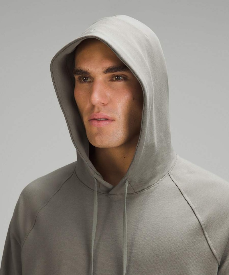 Lululemon City Sweat Pullover Hoodie Herren Grau Olivgrün | 5603AQCNF