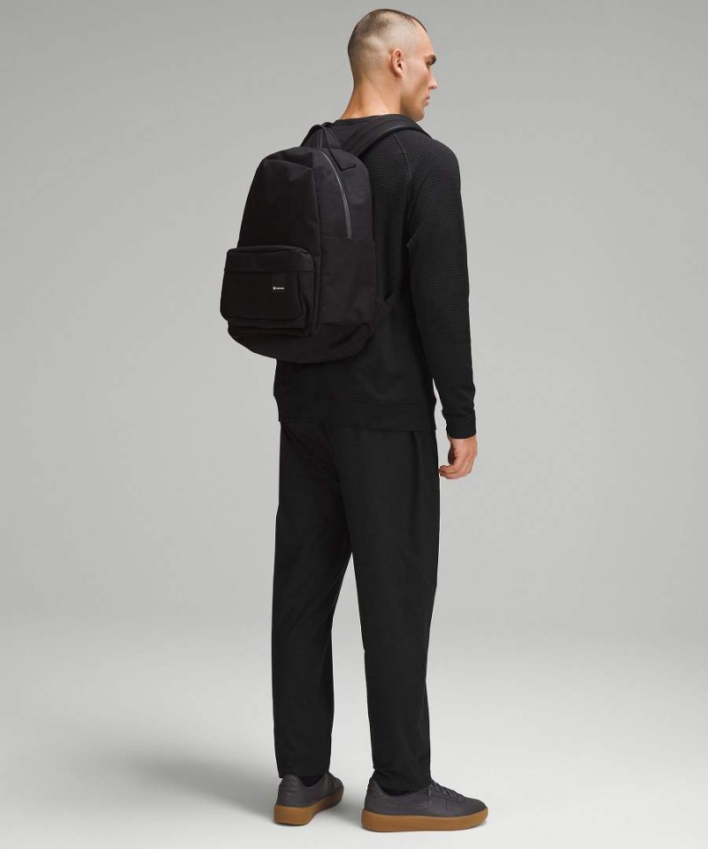 Lululemon Command the Day 25L Rucksäcke Herren Schwarz | 0684MJKRQ