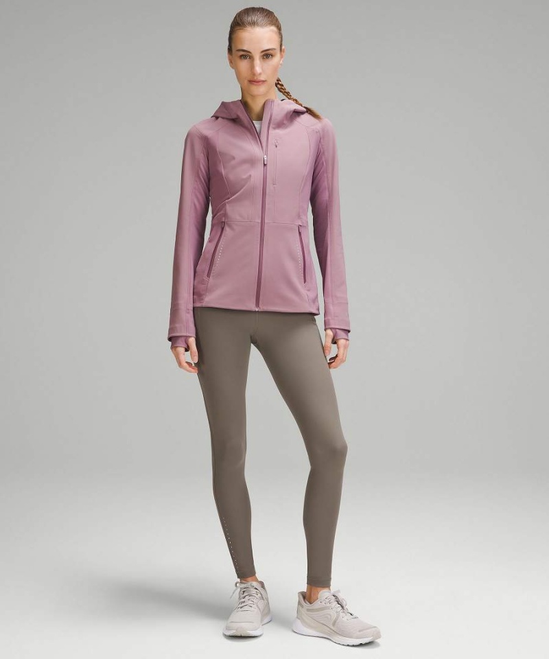 Lululemon Cross Chill RepelShell Jacken Damen Lila | 2679ZFLON