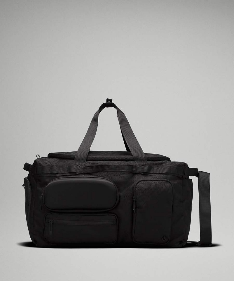 Lululemon Cruiser 50L Duffle Tasche Herren Schwarz | 1563ANPVT