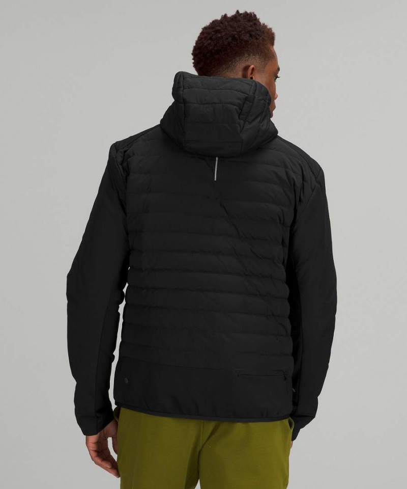 Lululemon Down for It All Daunenjacken Herren Schwarz | 4276SDKXM