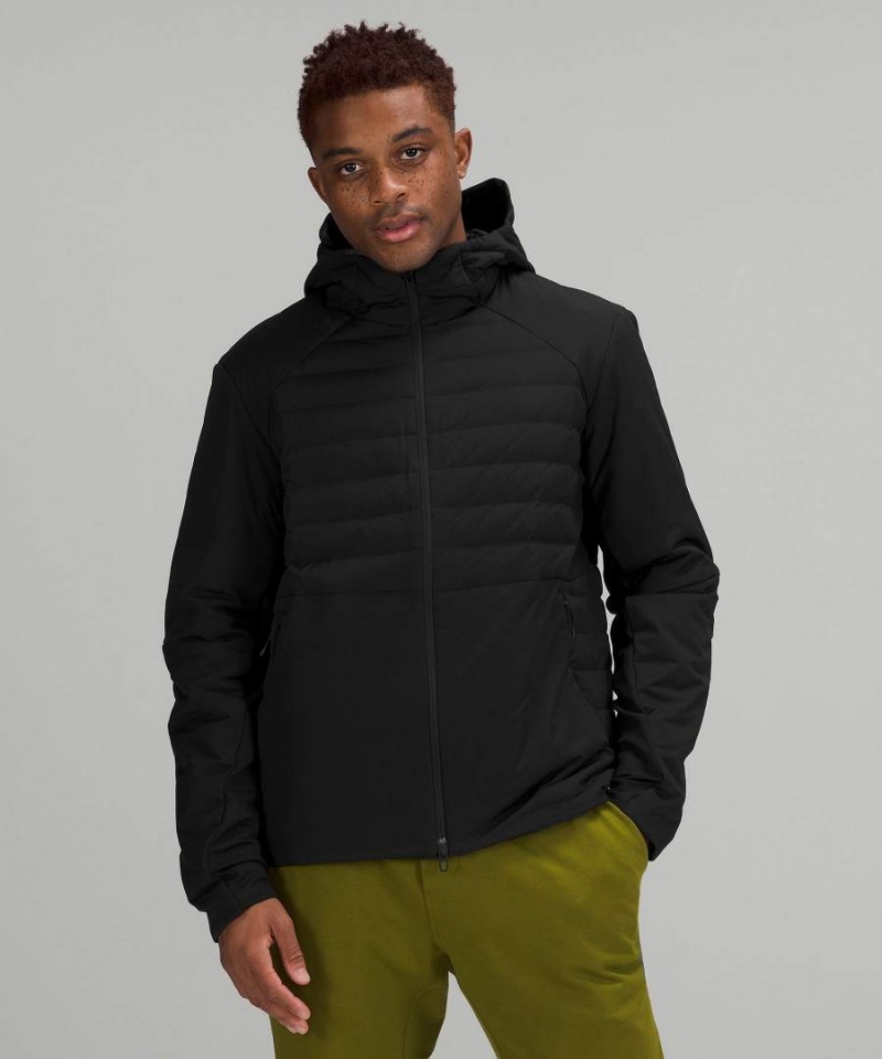 Lululemon Down for It All Daunenjacken Herren Schwarz | 4276SDKXM